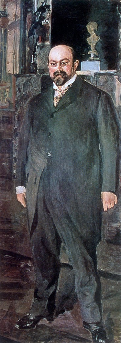 Portret Michaiła Abramowicza Morozowa, 1902 autorstwa Valentin Serov