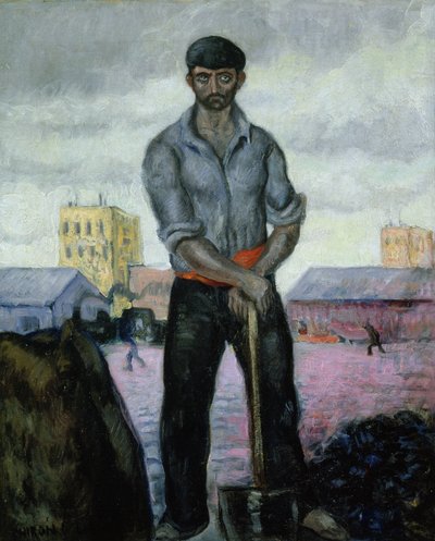 Górnik w Porcie autorstwa Valentín Thibon de Libian