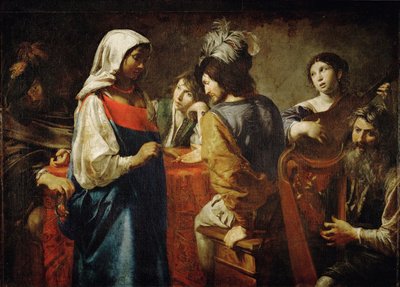 La diseuse de bonne aventure - Wróżka ... autorstwa Valentin de Boulogne