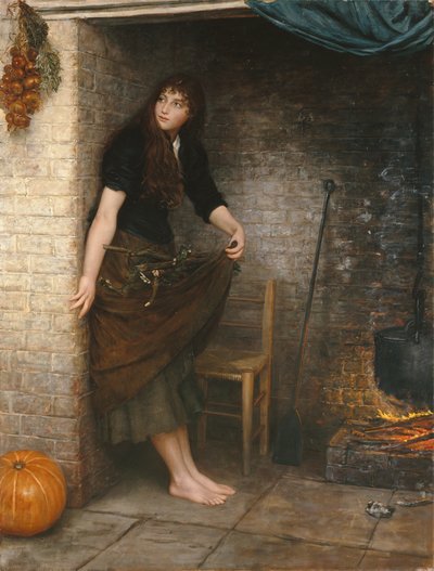 Kopciuszek autorstwa Valentine Cameron Prinsep