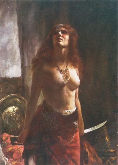 W namiocie Asyryjczyka (kolor lito) autorstwa Valentine Davis