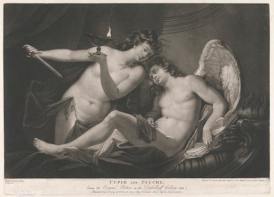 Kupidyn i Psyche autorstwa Valentine Green