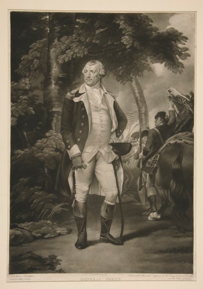 Generał Nathanael Greene autorstwa Valentine Green