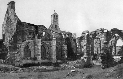 Opactwo Crossraguel, Maybole, South Ayrshire, Szkocja, 1924-1926 autorstwa Valentine and Sons Ltd