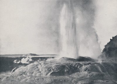 Gejzer, Nowa Zelandia, 1924 autorstwa Valentine and Sons Ltd