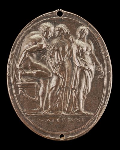 Orestes Uwolniony z Furii, prawdopodobnie 1520, przed 1540 rokiem. autorstwa Valerio Belli