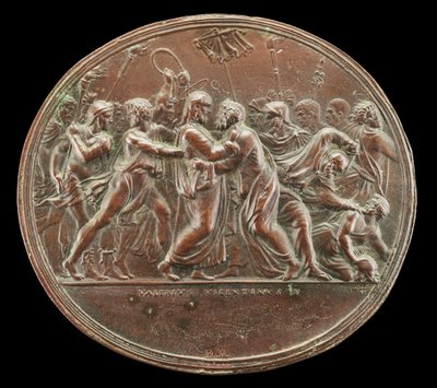 Zdrada Chrystusa, 1525 lub później. autorstwa Valerio Belli