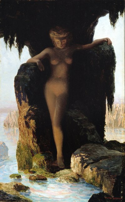 Źródło (olej na płótnie) autorstwa Valère Bernard