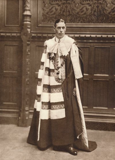 „Książę Yorku w szatach Izby Lordów”, 1920 autorstwa Vandyk
