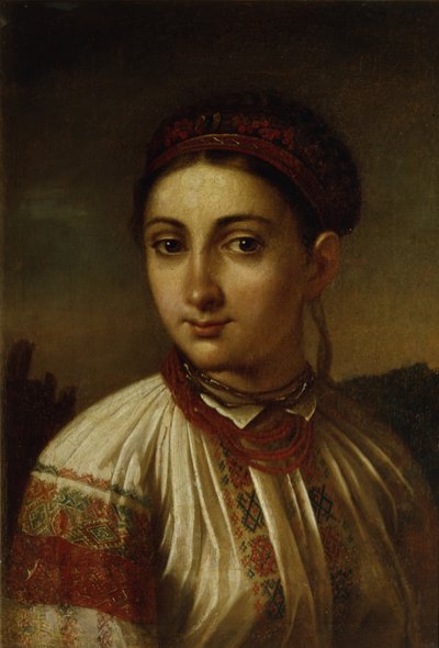 Dziewczyna z Podola autorstwa Vasili Andreevich Tropinin