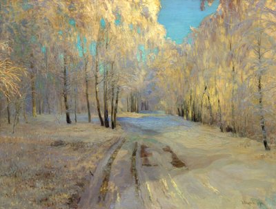 Szron, 1900. autorstwa Vasili Baksheyev