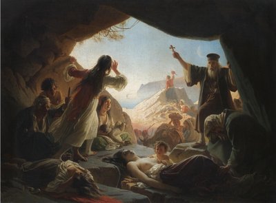 Rebelia Zeituna z 1862 r autorstwa Vasili Grigorievich Khudyakov