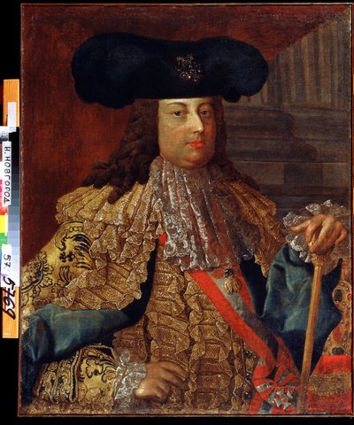 Portret cesarza Franciszka I austriackiego (1708-1765) (Portret cesarza Franciszka I austriackiego). Obraz Wasilija Koźmicha Berezina (1743-po 1795). Olej na płótnie, 88 x 69 cm, XVIII-wieczna sztuka rosyjska. Państwowe Muzeum Sztuki, Niżny Nowogród (Rosja autorstwa Vasili Kozmich Berezin