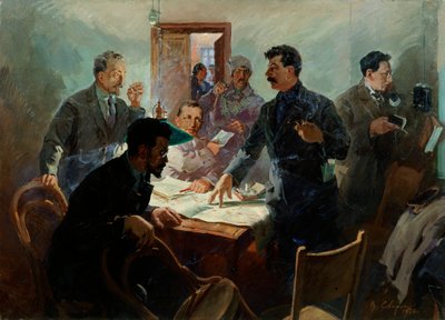 „Laska Rewolucji Październikowej”, 1934. autorstwa Vasili Svarog