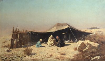 Arabowie na pustyni. Studium Koranu autorstwa Vasili Vasilievich Vereshchagin