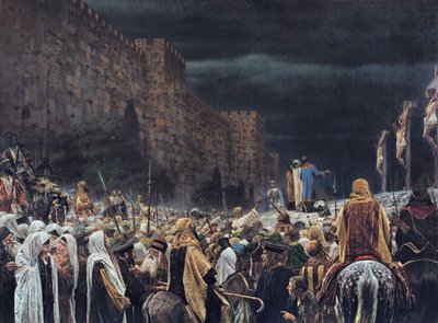 Ukrzyżowanie przez Rzymian, 1887 autorstwa Vasili Vasilievich Vereshchagin