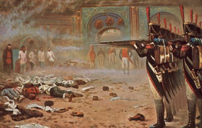 W pokonanej Moskwie autorstwa Vasili Vasilievich Vereshchagin