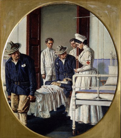 W szpitalu wojskowym, 1901 autorstwa Vasili Vasilievich Vereshchagin