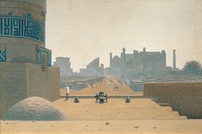 Główna ulica w Samarkandzie, wcześnie rano autorstwa Vasili Vasilievich Vereshchagin