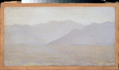 Poranek w Kaszmirze (Indie) - Obraz Wasilija Wasiljewicza Vereshchagin (Vassili Vereshchagin) (1842-1904), olej na płótnie autorstwa Vasili Vasilievich Vereshchagin