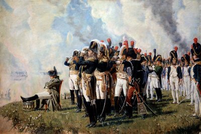 Napoleon Bonaparte na Wzgórzach Borodino, 1897 autorstwa Vasili Vasilievich Vereshchagin