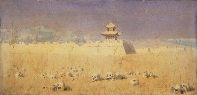 Ruins in Chuguchak, Xinjiang, 1869 autorstwa Vasili Vasilievich Vereshchagin