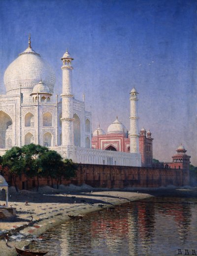 Taj Mahal w Agra autorstwa Vasili Vasilievich Vereshchagin