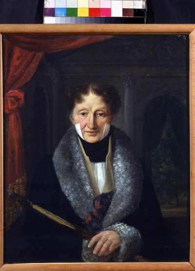 Portret baletmistrza Charlesa Louisa Didelota (1767-1837) (Portret baletmistrza Charlesa Louisa Didelota). Obraz Wasilija Wenediktowicza Baranowa (1792-1836). Olej na płótnie, 46,5 x 37,5 cm autorstwa Vasili Venediktovich Baranov