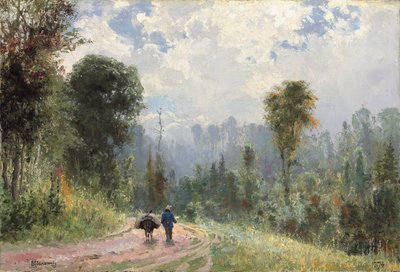 Leśna ścieżka, 1874 autorstwa Vasilij Dmitrievich Polenov