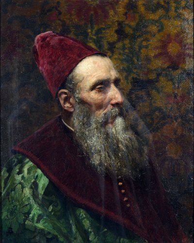 Portret doży weneckiej autorstwa Polenova, Wasilij Dmitriewicz (1844-1927) autorstwa Vasilij Dmitrievich Polenov