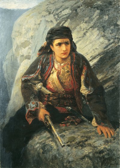 Hercegowina na Lookout autorstwa Vasilij Dmitrievich Polenov