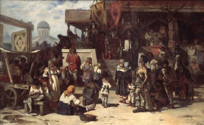 Wyrok Wielkiego Księcia, 1874 autorstwa Vasilij Ivanovic Surikov