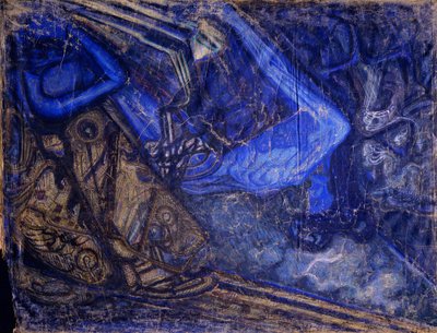 Żałoba po śmierci Michaila Vrubela, 1910-1911 autorstwa Vasily Ivanovich Denisov