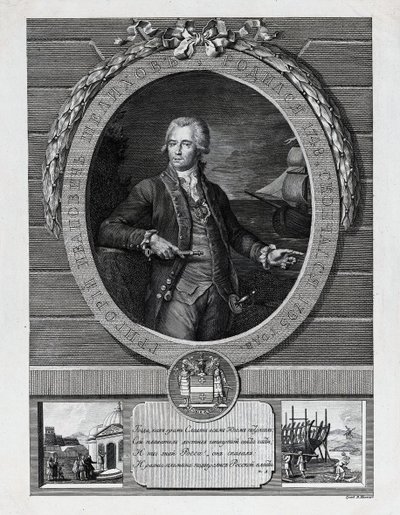 Grigorij Iwanowicz Szelikow 1747-1795, koniec XVIII w. autorstwa Vasily Ivanovich Ivanov