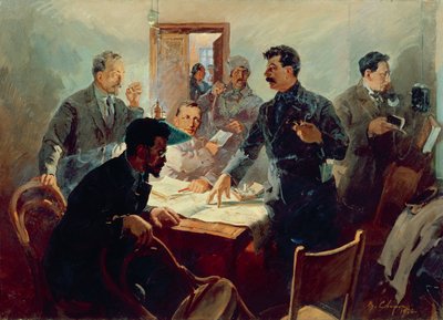 Sztab Rewolucji Październikowej 1917 r. autorstwa Vasily Semyonovich Svarog
