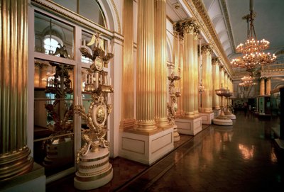 „Sala Heraldyczna w Pałacu Zimowym”, 1839. autorstwa Vasily Stasov