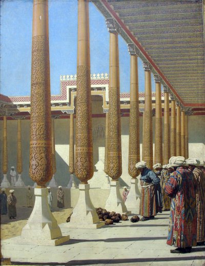Prezentacja trofeów autorstwa Vasily Vereshchagin