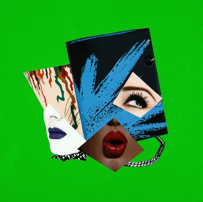 Thrill$ of Entitlement, 2016 (akryl na panelu drewnianym) autorstwa Vaskeen Vaskeen