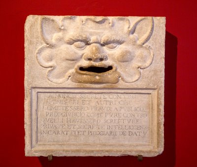 Usta Prawdy (Bocca di Leone) (marmur) autorstwa Venetian School