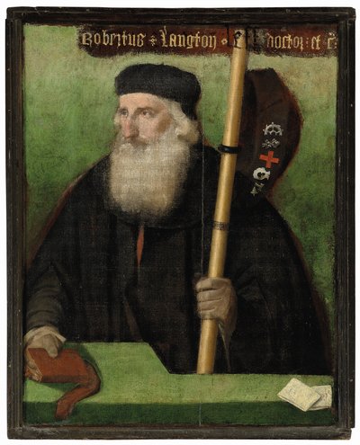 Portret Roberta Langtona, ok. 1512-13 autorstwa Venetian School