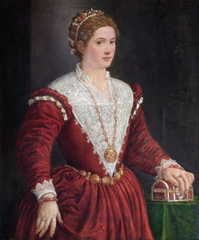 Portret nieznanej damy, ok. 1560 r. autorstwa Venetian School