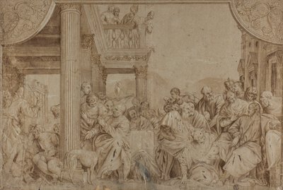 Chrystus w domu Szymona autorstwa Veronese (Paolo Caliari)