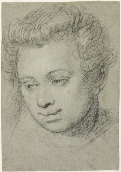 Głowa kobiety autorstwa Veronese (Paolo Caliari)