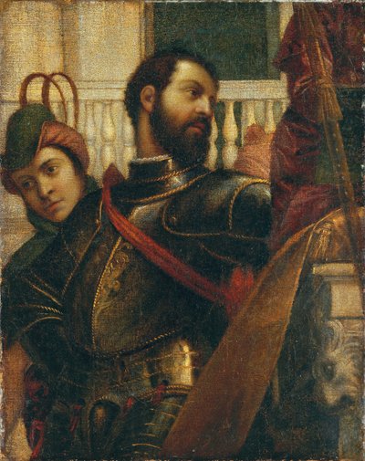 Rycerz i jego paź: fragment autorstwa Veronese