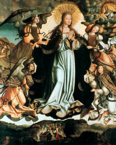 Wniebowzięcie NMP, c1491-1518 autorstwa Vicente Gil