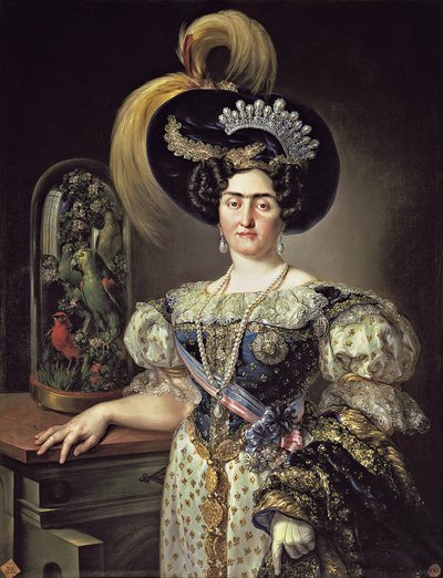 Portret Marii Franciszki de Braganza y Borbón autorstwa Vicente López Portaña
