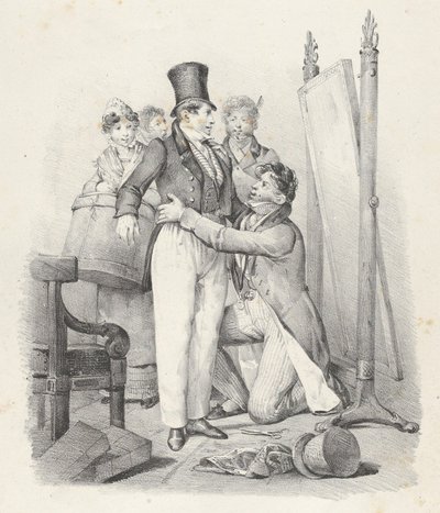 Facet. II: Już nie poznaję siebie Już nie poznaję siebie, 1824. autorstwa Victor Adam