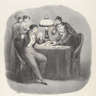 Facet. X: Co za pech! Co za pech!, 1824. autorstwa Victor Adam