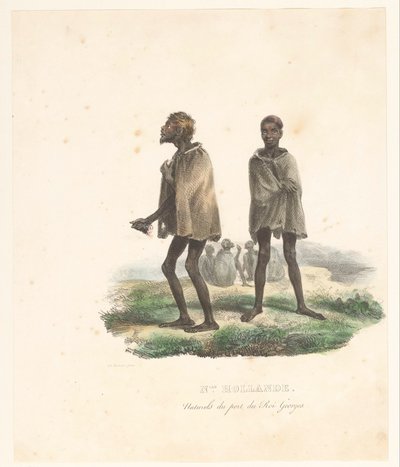 Odzież mieszkańców King George Sound (Australia Zachodnia) Nlle. Hollande