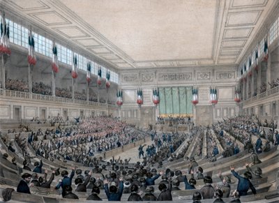 „Zgromadzenie Narodowe trwa na stałe!”, Paryż, 15 maja 1848 r. autorstwa Victor Adam